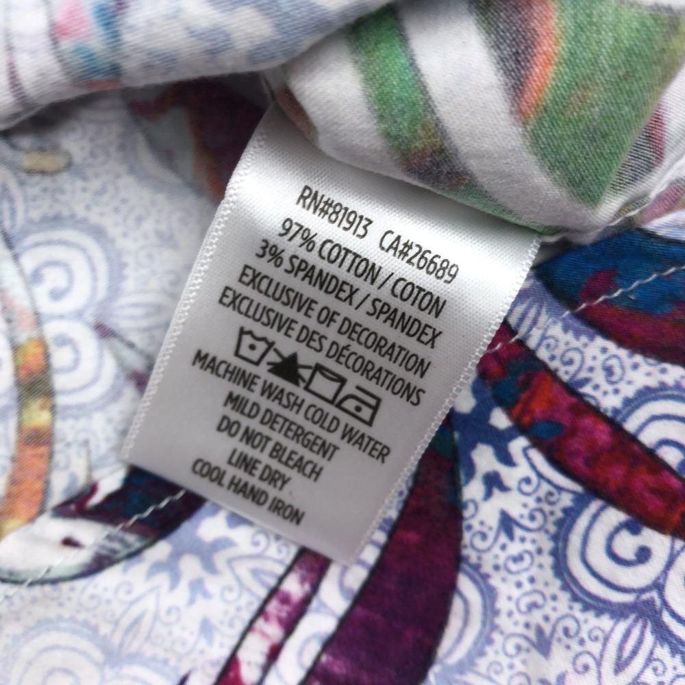 Robert Graham Men's M Tempo Long Sleeve Button Down Shirt Paisley - Picture 9 of 11